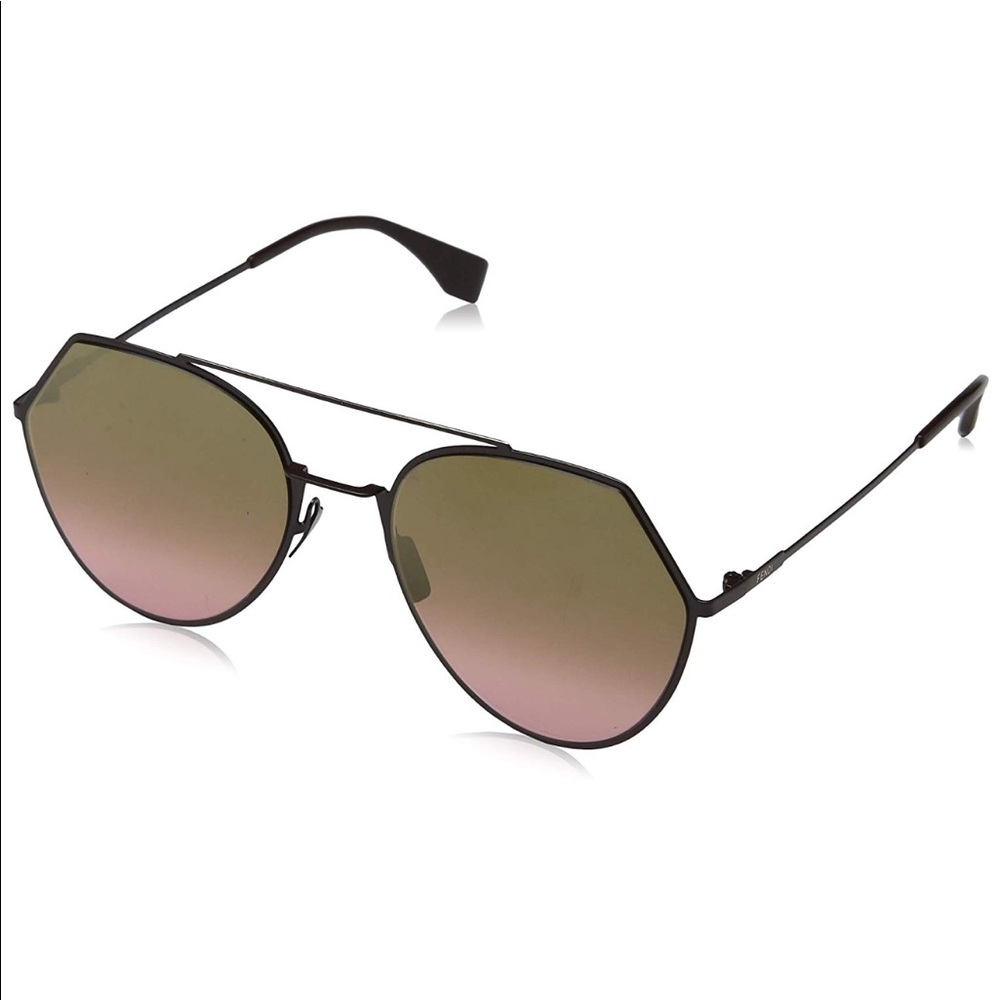 Authentic Fendi Eyeline Plum Sunglasses